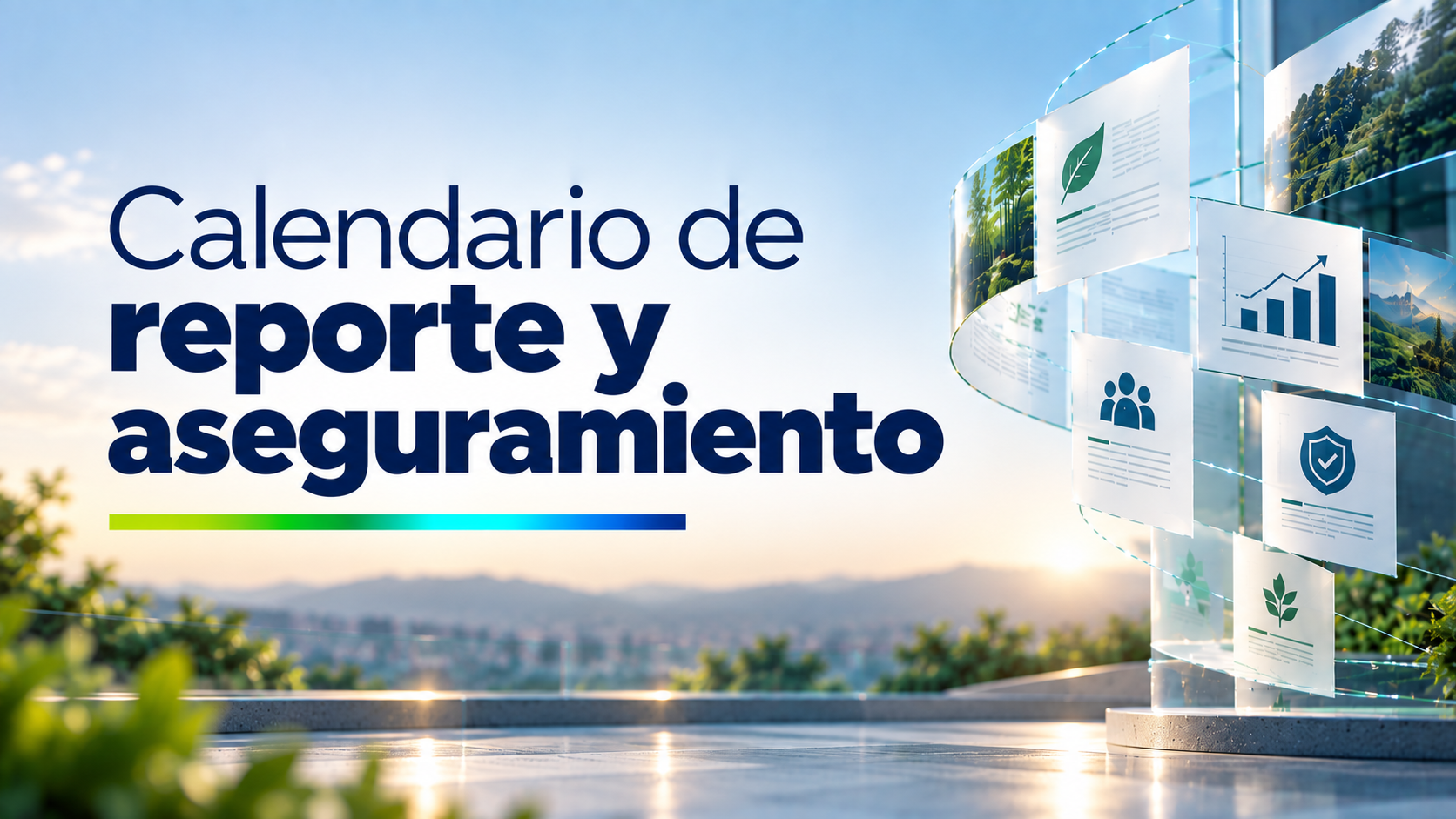 Calendario de reporte y aseguramiento