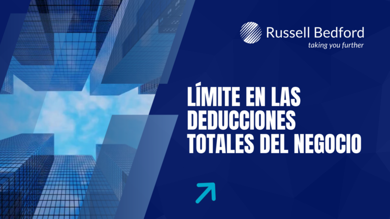 Límite en las deducciones totales del negocio